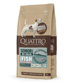 Dog food senior diet small breed no grain with white fish and krill